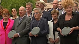 Celebs enter London's Royal Albert Hall 'Hall of Fame' 