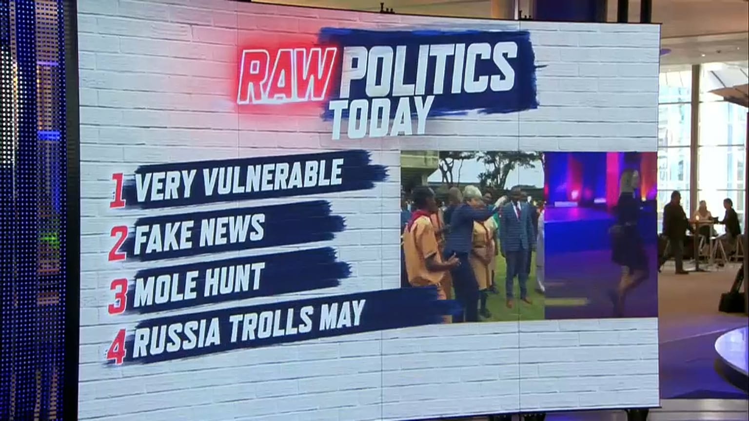 Raw Politics: ex-NATO chief's fears on election interference; Trump's loyalty troubles