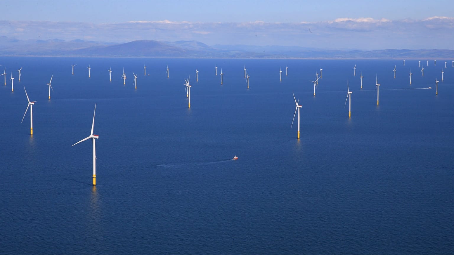World’s largest offshore wind farm opens in Irish Sea