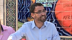 عبد العزيز أبو سارة في المؤتمر الصحفي