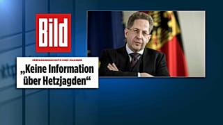 Verfassungschutzpräsident Maaßen: "Keine Information über Hetzjagden" in Chemnitz