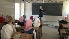 Συρία: Τα παιδιά επιστρέφουν στα σχολεία στην πόλη Ντούμα