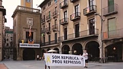 Guerra de lazos en Cataluña