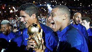 Football : la belle soirée des champions du monde