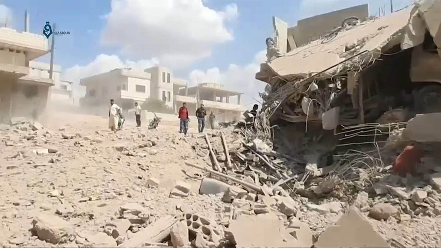 Bombardeos en la provincia siria de Idlib