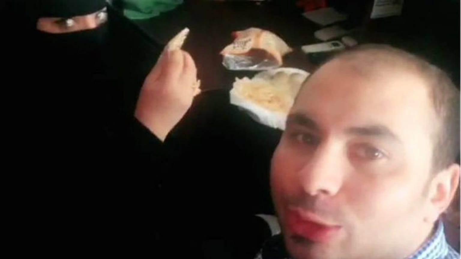 Screen grab from the video