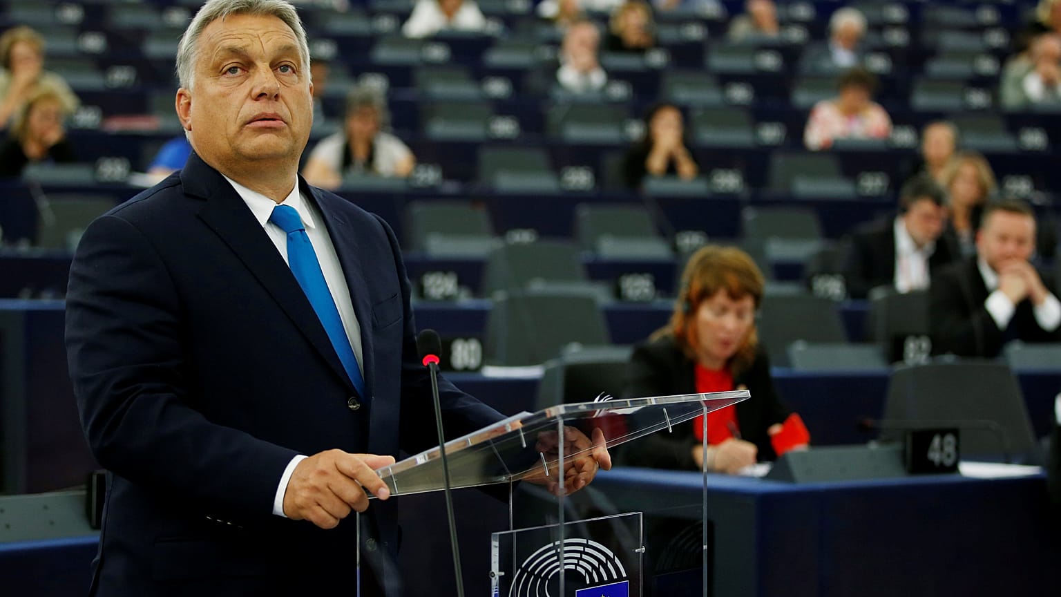Parlamento europeu vota a favor de punir a Hungria