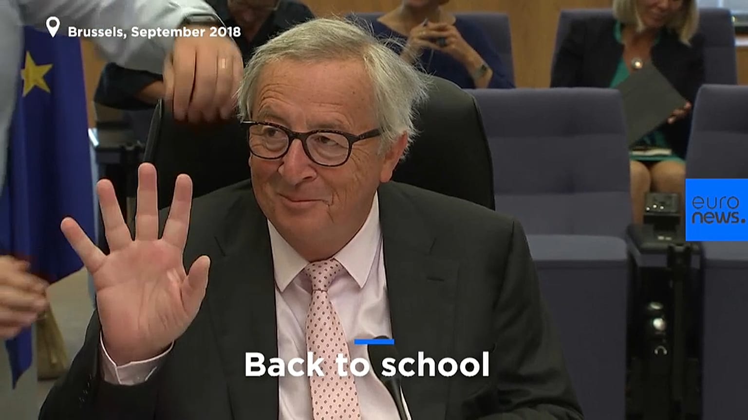 State of the Union: Juncker waves difficult year away