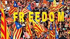 Katalanischer Nationalfeiertag: Massendemo in Barcelona