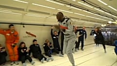 Usain Bolt también vence a la gravedad