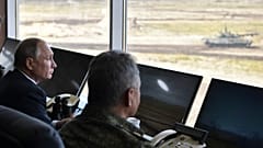 Ο Βλαντιμίρ Πούτιν στην άσκηση Vostok 2018