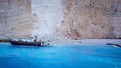 Felsrutsch auf Zakynthos