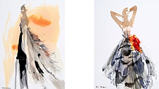 A fashion illustration renaissance