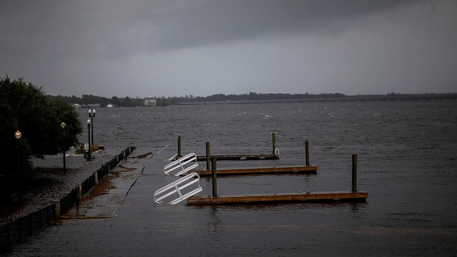 Hurricane Florence drenches North Carolina