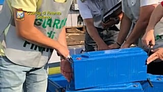 Τόνοι ελαστικών και μπαταριών κατασχέθηκαν στο λιμάνι του Σαλέρνο   