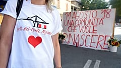 Genua gedenkt der Opfer des Brücken-Einsturzes 