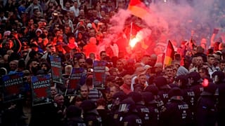 Chemnitz protester jailed over Hitler salute