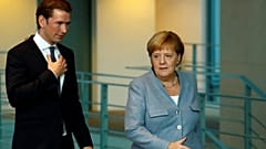 Merkel und Kurz wollen mehr Grenzschutz