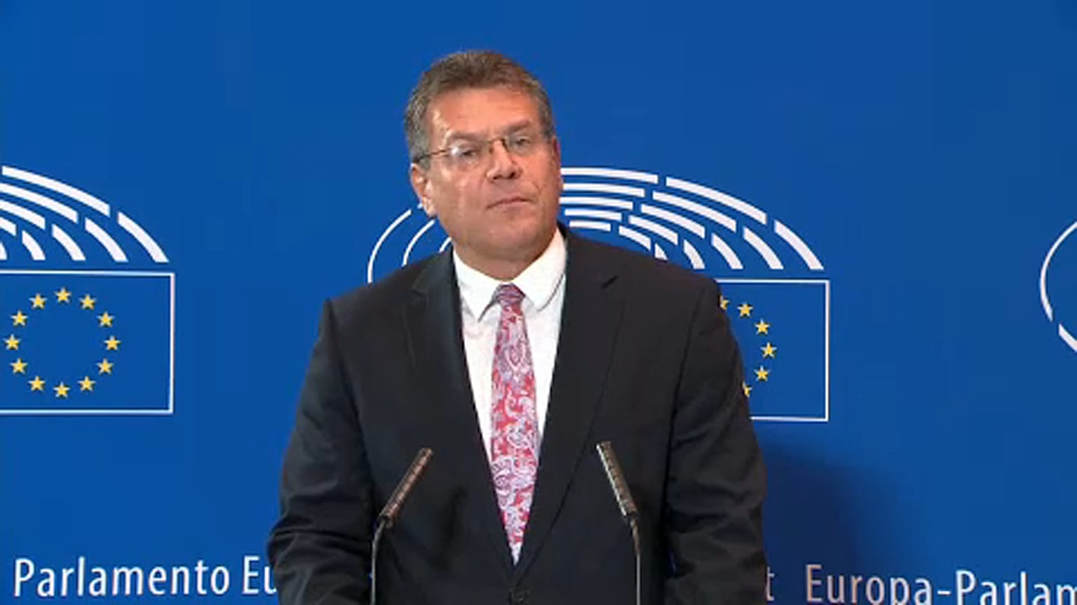 Sefcovic will 2019 EU-Kommissionspräsident werden
