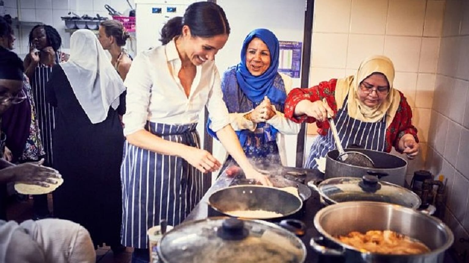 Meghan Markle supports Grenfell community cookbook 
