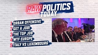 Raw Politics: Orban comes out fighting, Macron doles out job advice & Maroš Šefčovič in the studio