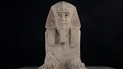 Archaeologists discover ancient sphinx in Egyptian temple