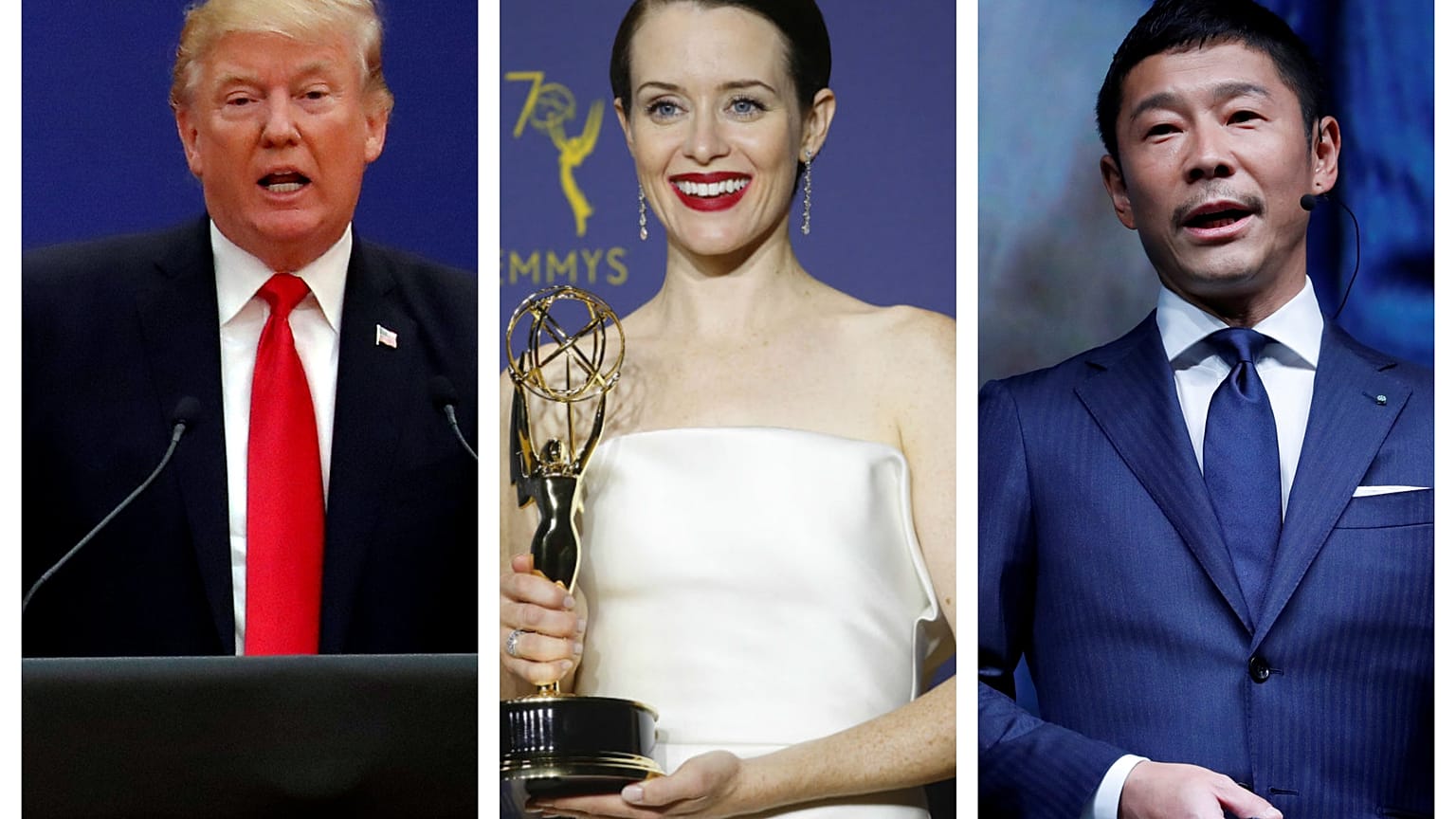 Live: Space X's first passenger, China tariffs and the 70th Emmy awards