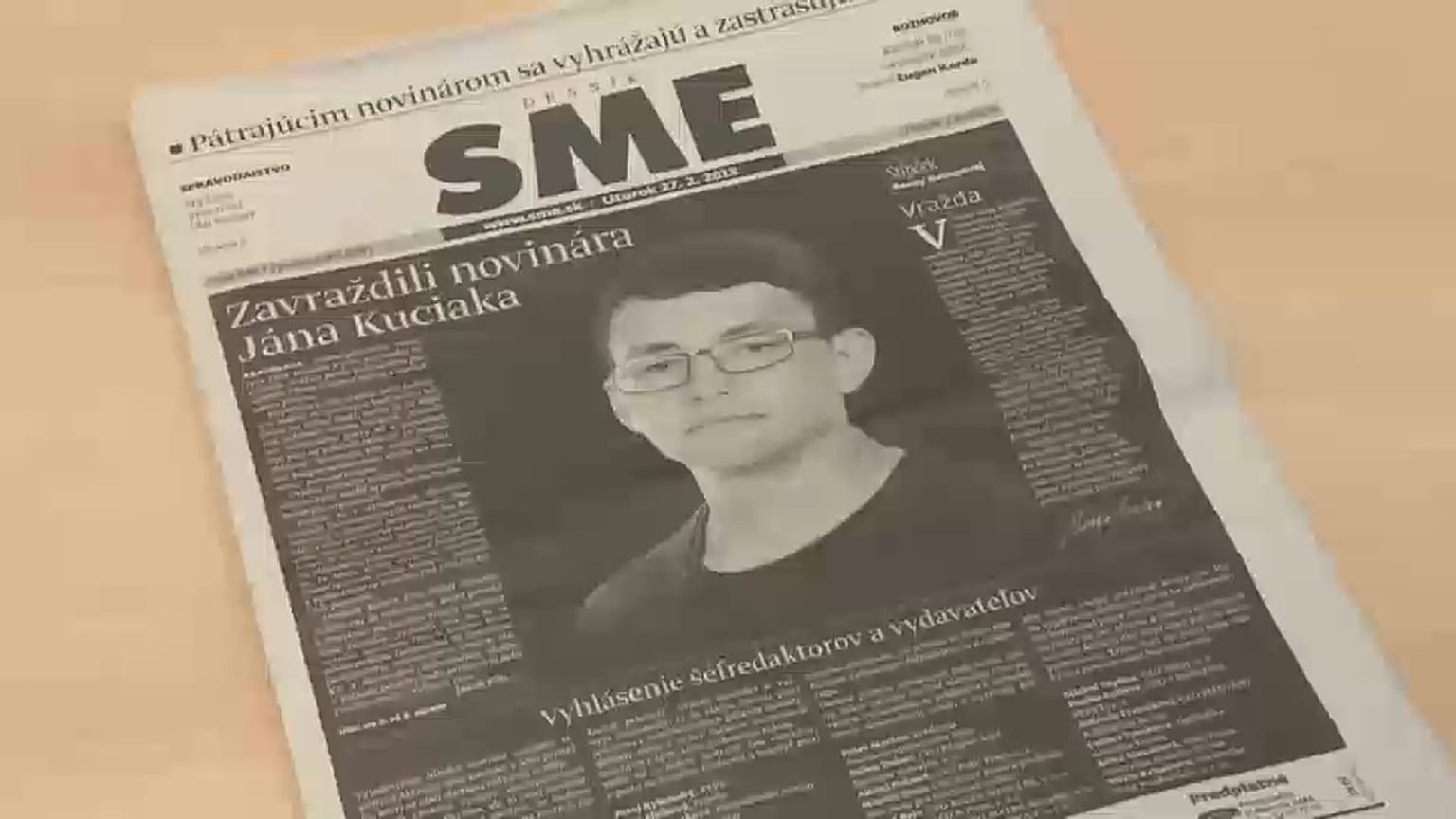 Omicidio Ian Kuciak, il Pe in Slovacchia. Individuato un testimone sul caso