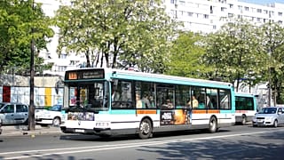 A RATP bus.