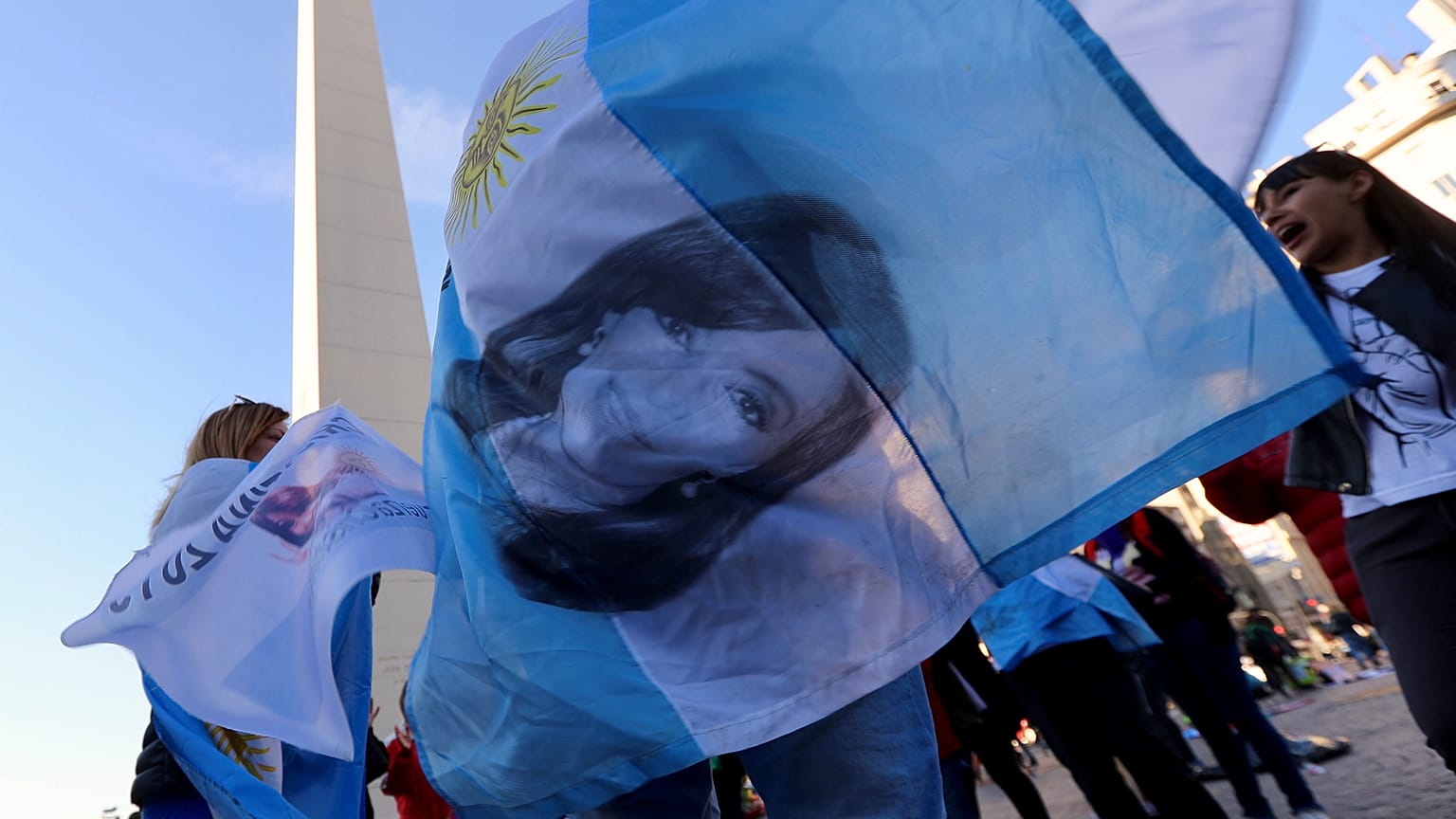 Pro-Kirchner-Demo in Buenos Aires