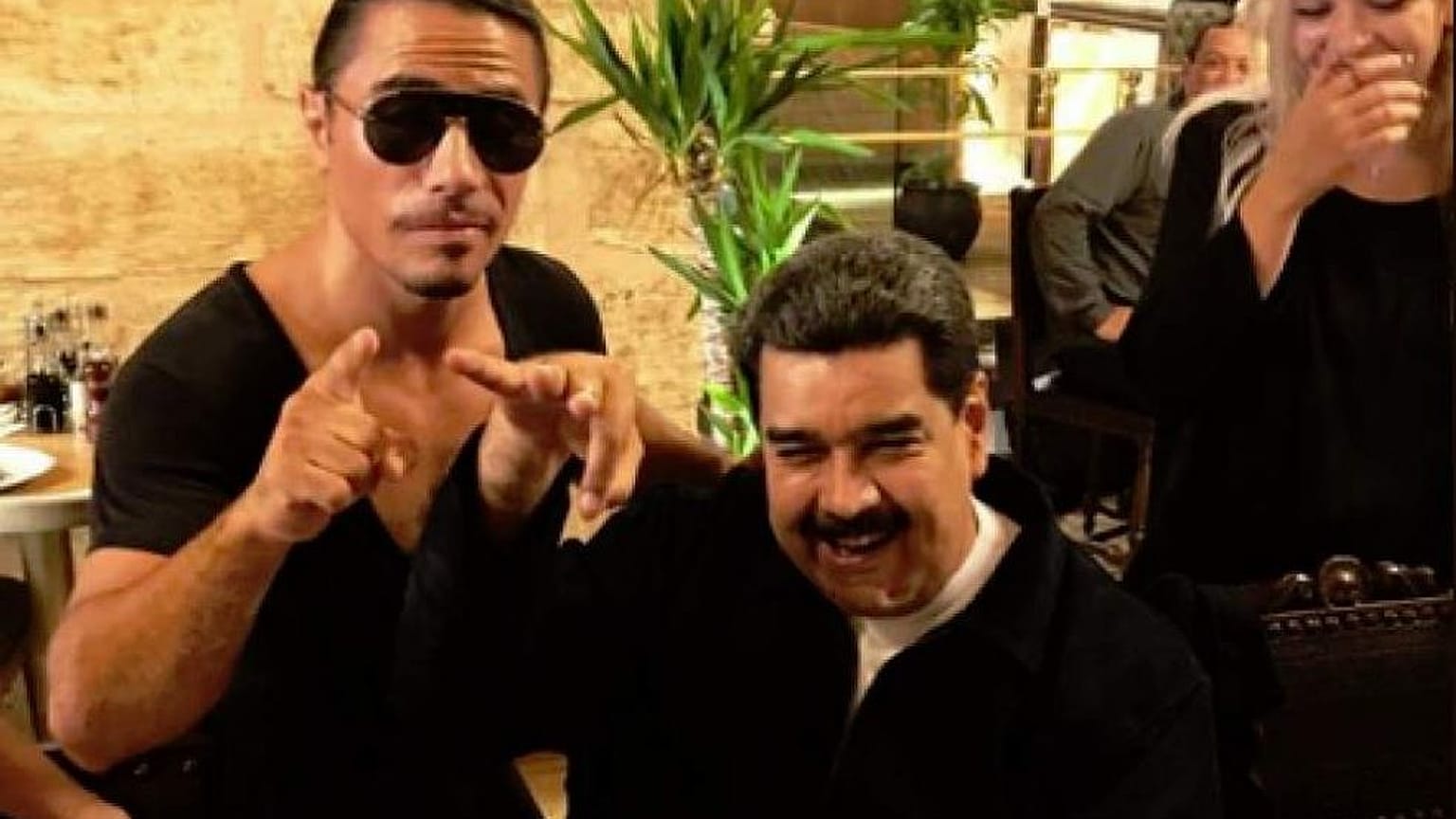 Venezuelans outraged by Maduro's steak feast at Salt Bae restaurant