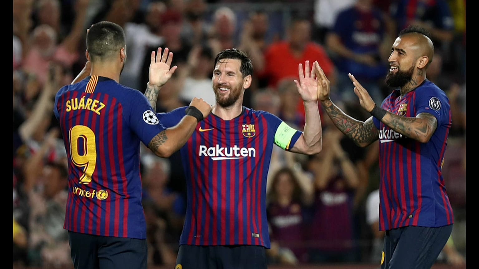 Goleada del Barça, remontada del Atlético de Madrid