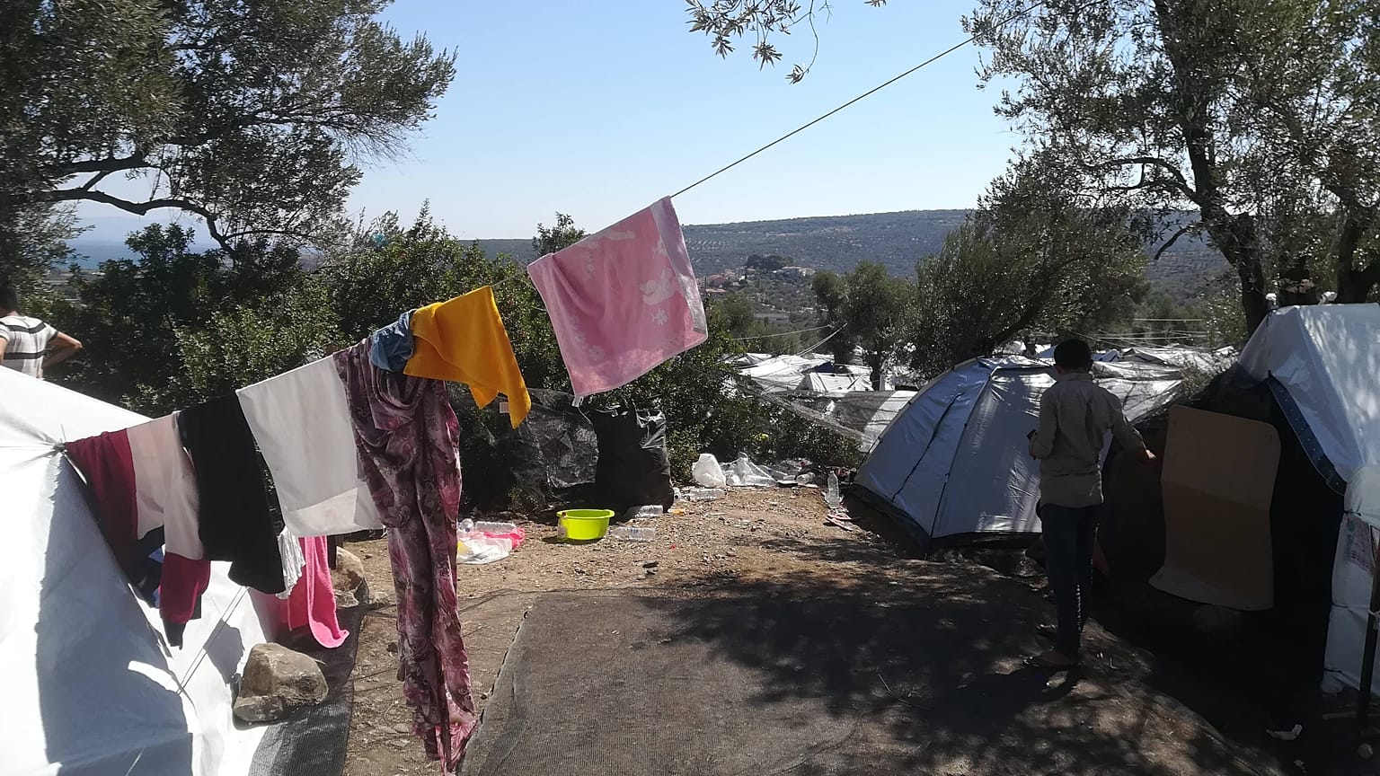 Η κατάσταση μέσα στον προσφυγικό καταυλισμό στη Μόρια