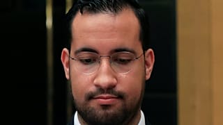 Alexandre Benalla lors de son audition devant le sénat français