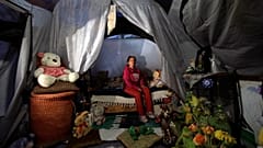 Watch: A year after Mexico earthquake, families are living in tents and in cardboard houses
