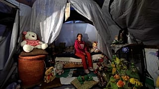 Watch: A year after Mexico earthquake, families are living in tents and in cardboard houses