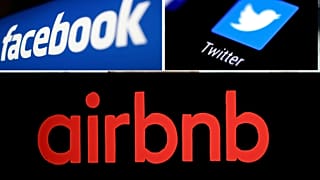 رموز تويتر وفيسبوك وأيربنب