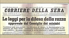 La scure delle leggi razziali sull'Istruzione