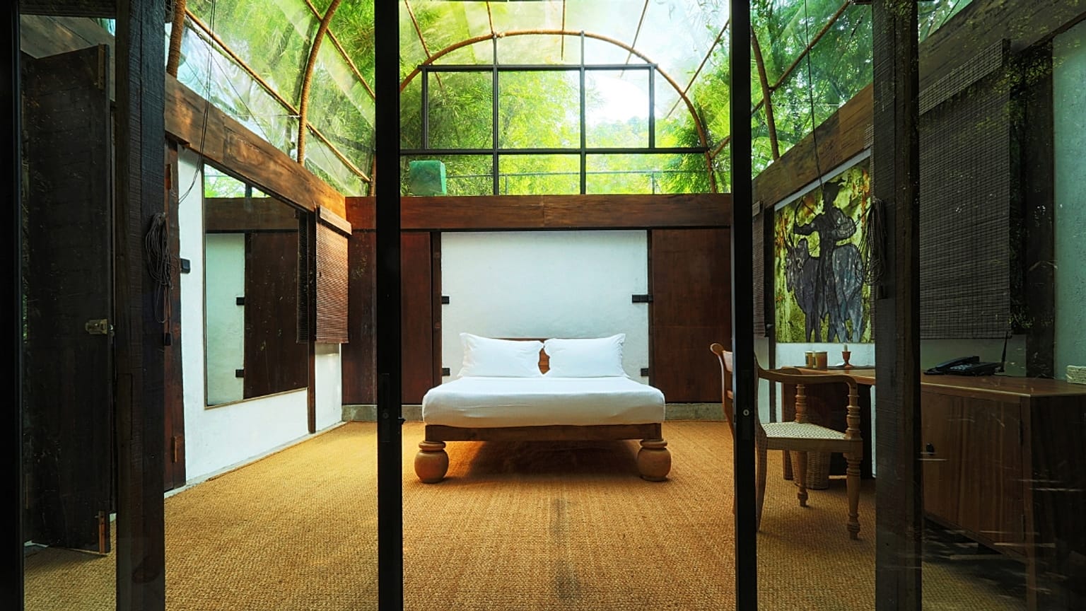 The arty hideaway in the jungle you can stay at