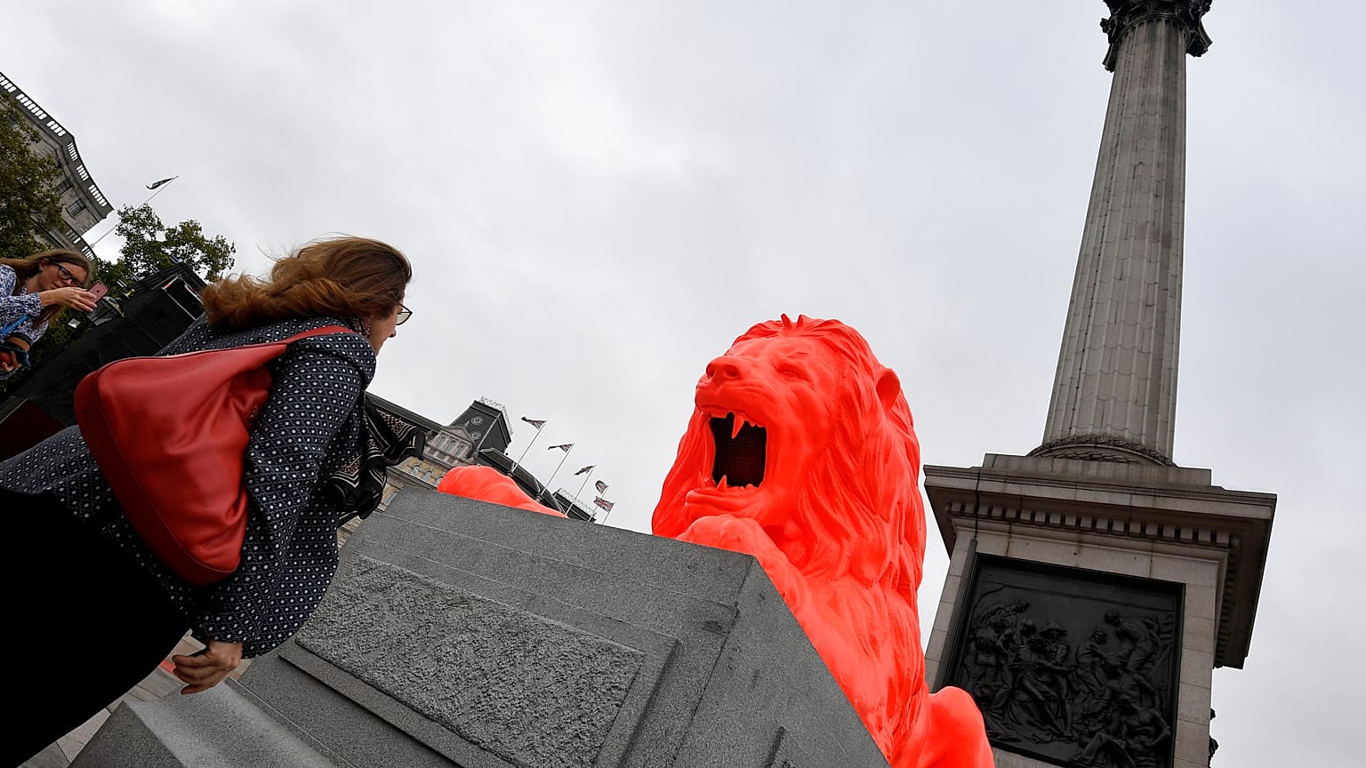 A Londres, un lion à l'intelligence artificielle... et poétique