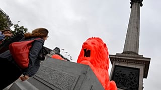 A Londres, un lion à l'intelligence artificielle... et poétique