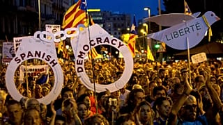 Les indépendantistes catalans se souviennent, un an après 