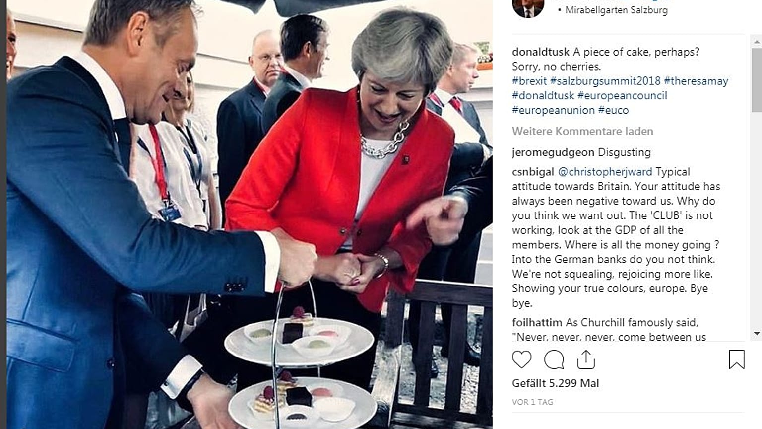 "Egy szelet tortát esetleg? Bocsi, a cseresznye elfogyott"