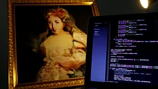 The A.L. artwork "La Comtesse de Belamy" by team of French Obvious