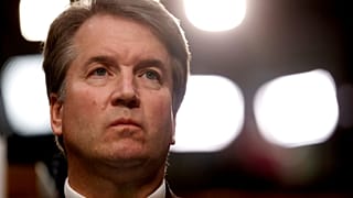 US Supreme Court nominee Brett Kavanaugh during confirmation hearing