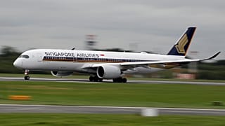 Singapur Havayolları'na ait Airbus A350-900 uçağı
