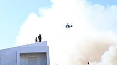 Ηράκλειο: Μεγάλη φωτιά στο Πανεπιστήμιο Κρήτης - Σώοι 69 φοιτητές