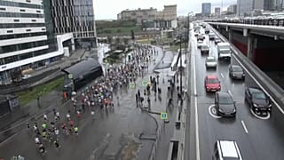 Москва, дождь и марафон