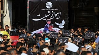 مراسم تشییع جاباختگان حمله اهواز