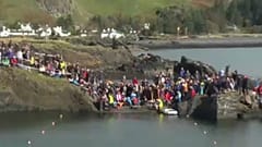 World stone skimming championships take place in Scotland